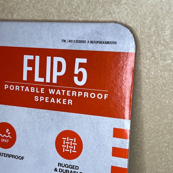 NEW JBL Flip 5 Portable Waterproof Speaker - NIB - Picture 3 of 10